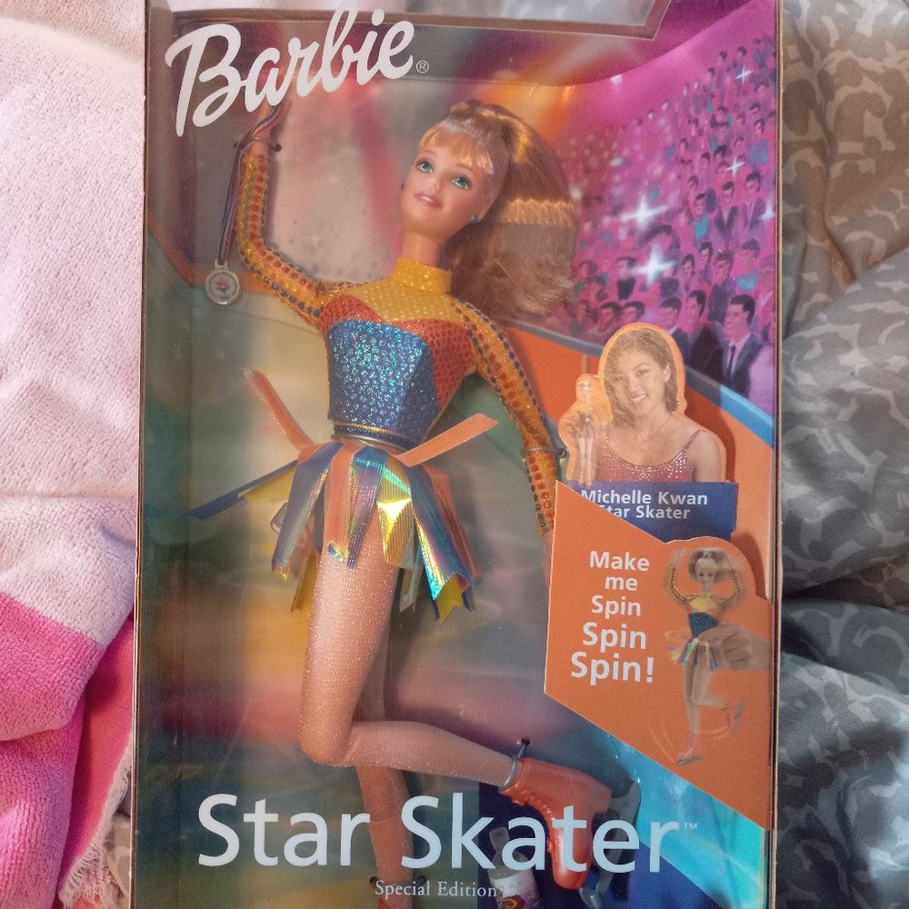 Limited Edition Barbie 2001 Winter Olympics Salt Lake City with Michelle Kwan
